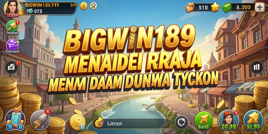 Tampilan gameplay menarik dalam dunia Tycoon BIGWIN189.