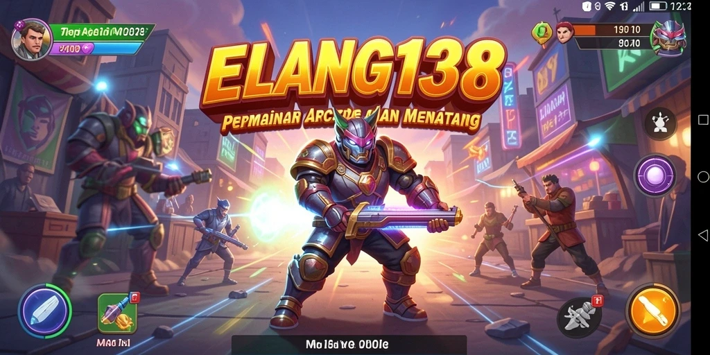 Tampilan gameplay seru dan menantang dari ELANG138.