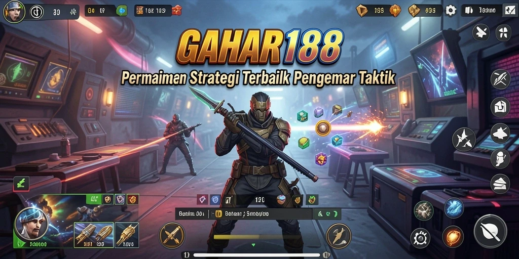Tampilan gameplay GAHAR188 yang menarik dan strategis.