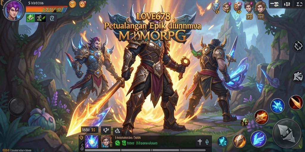 Gameplay menarik dengan pertarungan epik dan eksplorasi dunia