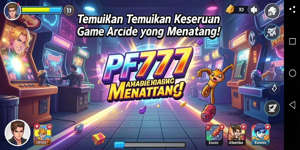 Tampilan seru dari gameplay PF777 yang menantang dan mengasyikkan.