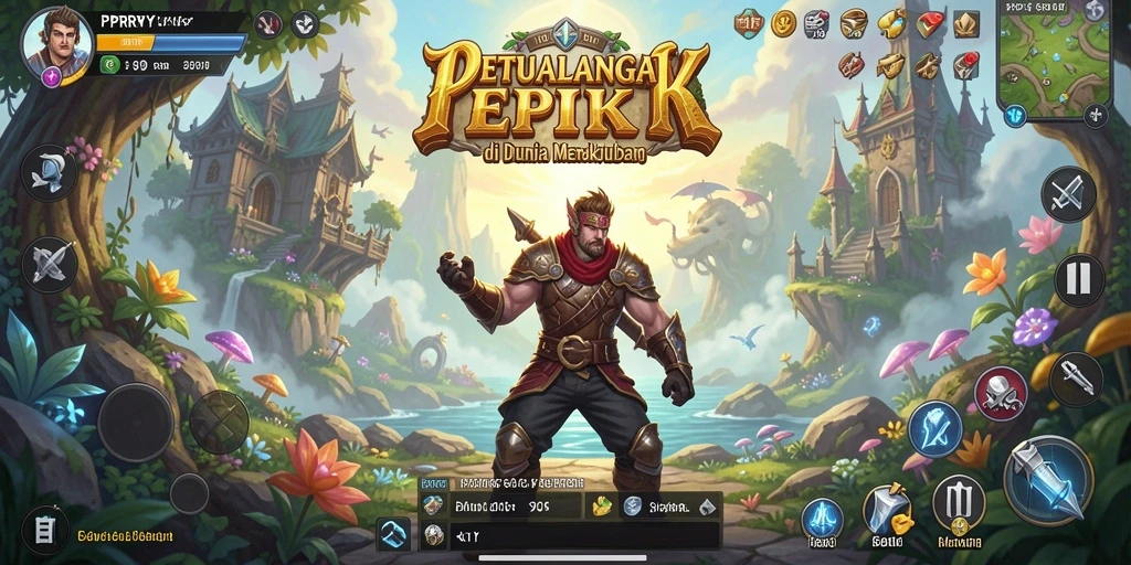 Gameplay seru petualangan di PPRRYY menunjukkan aksi mendebarkan.
