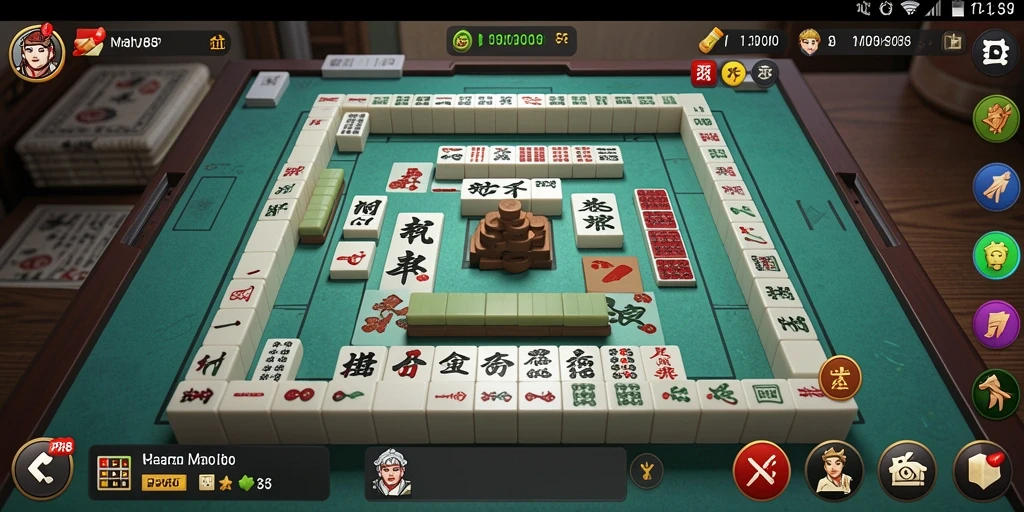 Tampilan gameplay Mahjong yang menarik dari PPV88.